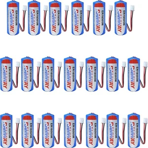 20PCS for Fanso ER18505M 3.6V A 3500mAh Non-rechargeable Battery with White Plug - Picture 1 of 4