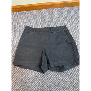 Spanx Grey Twill Shorts XS  - Picture 1 of 4