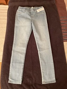 NWT Oshkosh B’gosh Girls Light Blue Denim Jeggings Size 10/10A - Picture 1 of 13