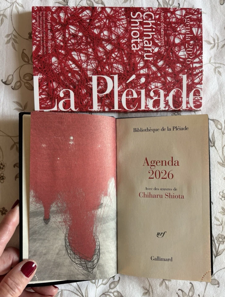 Agenda La Pléiade neuf 2026  Chiharu Shiota - Photo 1/4