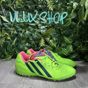 Vintage adidas FF X-ITE Soccer turf  Shoes M21743 Green Size 12 - Picture 1 of 9