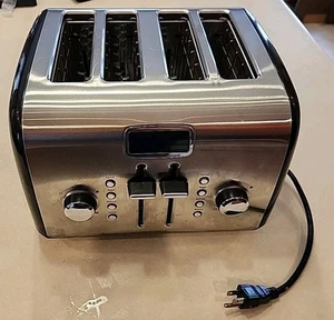 KitchenAid 4 Slice Toaster Stainless KMT422 - Picture 1 of 5