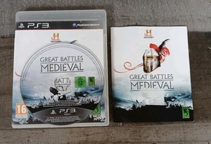 The History Channel: Great Battles Medieval Sony PlayStation 3 PS3 JAPAN IMPORT  - Bild 1 von 8