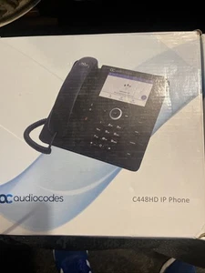Audio Codes Mobilteil C448HD SIP Mobilteil Brandneu Verpackt - Bild 1 von 3