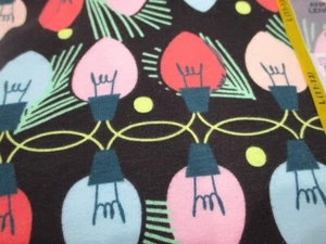 Leggings Luci di Natale Donna Grandi 11-13 Nero Lunghezza Caviglia Cotone Nuovi - Foto 1 di 10