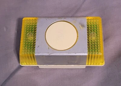 Lego Duplo LUZ DE SIRENE DE EMERGÊNCIA AMARELA Luzes Sons PEÇA DE TIJOLO Polícia Antigo. - Imagem 1 de 2