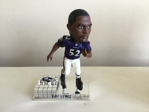 Ray Lewis Bobblehead By Forever Collectibles MIB Baltimore Ravens Cover