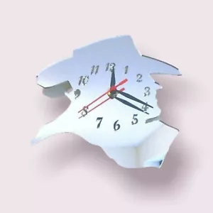 Cowboy (John Wayne) Shaped Clocks - Colour Mirrors & Solid Colours Choices - Picture 1 of 6