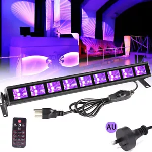 UV BlackLight 135W 9LED Wall Wash Light Bar DMX Disco Stage Halloween Christmas - Picture 1 of 16