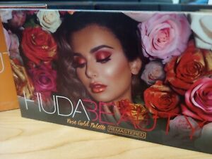 HUDA BEAUTY ROSE GOLD REMASTERED EYESHADOW PALETTE - IPSY AUTHENTIC NEW IN BOX