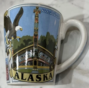 ALASKA THE INSIDE PASSAGE Kaffeebecher Tasse EUC - Bild 1 von 5