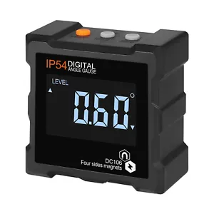 Magnetic Digital Protractor Gauge Level Box Angle Finder Inclinometer Meter LCD - Picture 1 of 11