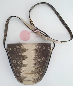 BNWT Authentic Coccinelle Italian crossbody saddle bag in Genuine Leather - Picture 1 of 11