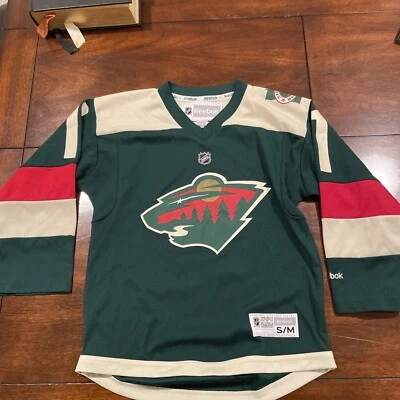 ZACH PARISE MINNESOTA WILD 2016 STADIUM SERIES REEBOK NHL PREMIER JERSEY  - Image 1 of 4