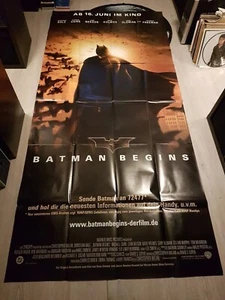 @Batman Begins Litfasssäulenposter,MEGA Groß@ - Bild 1 von 5