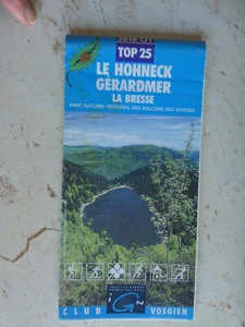 carte IGN bleue 3618 OT top 25 LE HOHNECK GERARDMER LA BRESSE 1997 edition 2 - Foto 1 di 1