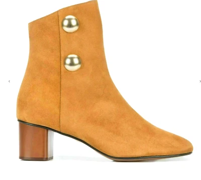 Botas De Tobillo De Ante Icónicas Chloe Orlando - Imagen 1 de 4