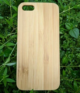 iPhone 6 / 6s+ Plus Bamboo Hard PC Phone Case Bamboo Eco-Friendly & Sustainable - Picture 1 of 5