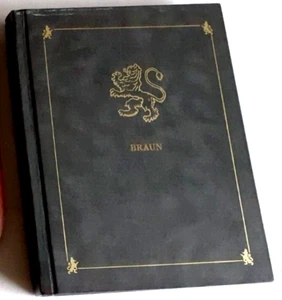Familien Weltbuch Name BRAUN Family Heritage International Buch Geschichte Namen - Bild 1 von 7