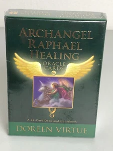 Tarjetas Oráculo de Curación Doreen Virtue Arcángel Rafael con guía selladas fuera de stock - Imagen 1 de 4