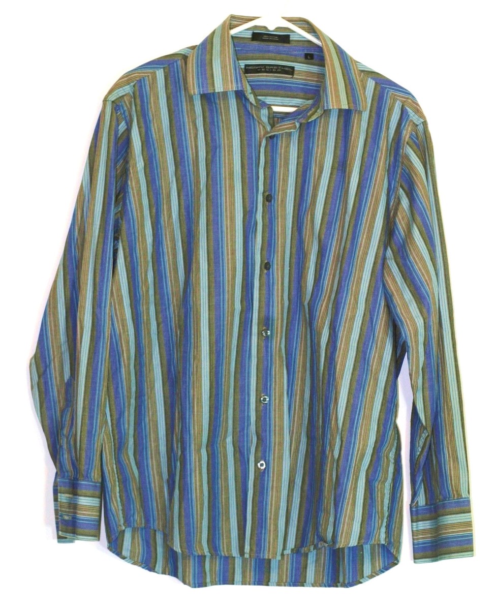 Henry Grethel Casual Button-Down Shirts for Men for sale | eBay