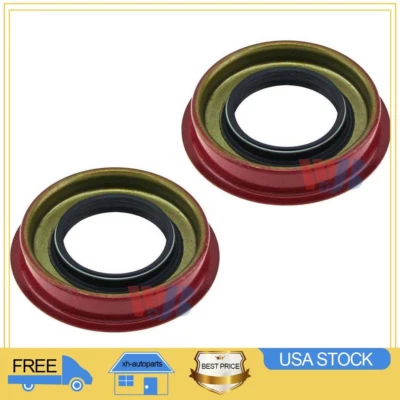 Se adapta a GMC C1500 1988 1989 1990 1991 1992 2X WJB sellos de cojinete de sello de rueda trasera XH Foto 1 de 2