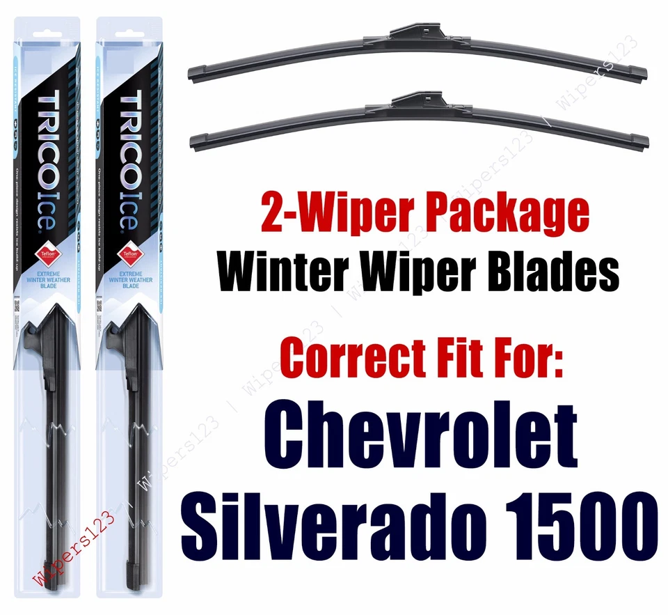 Limpiaparabrisas de invierno 2pk Super-Premium para Chevrolet Silverado 1500 1999+ 35220x2 Foto 1 de 1