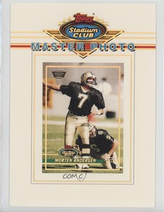 1993 Stadium Club Master Photos Prizes Series Two Members Only Morten Andersen