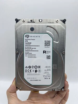 Seagate ST4000VN006 IronWolf NAS 4TB 5400 PRM 3.5 Internal SATA 256MB Hard Drive - Image 1 of 4