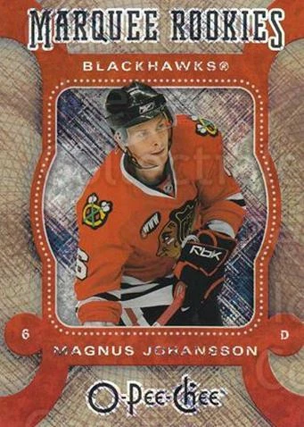 2007-08 O-Pee-Chee Silver #521 Magnus Johansson - Image 1 of 1