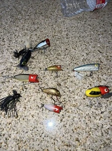 Lote de señuelos de pesca Heddon Tiny Crazy Crawler - Imagen 1 de 8