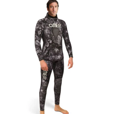 OMERSUB Omer BlackStone camouflage wetsuit 1.7 mm double lined neoprene