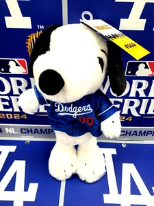 MLB Los Angeles Dodgers Snoopy Peanuts Team Trikot Plüsch - Bild 1 von 6