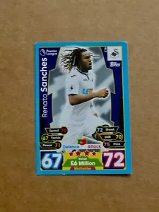 MATCH ATTAX 2017/18 - Renato SANCHES - Swansea City - 278 - Picture 1 of 1