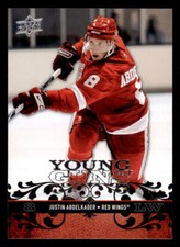 2008-09 Upper Deck #211 Justin Abdelkader  Young Guns RC
