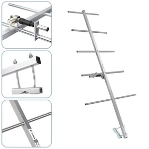 AY03 Yagi SL16-K 100W Antenna UHF 5 Elements for Base Station Ham Radio Repeater - Zdjęcie 1 z 14