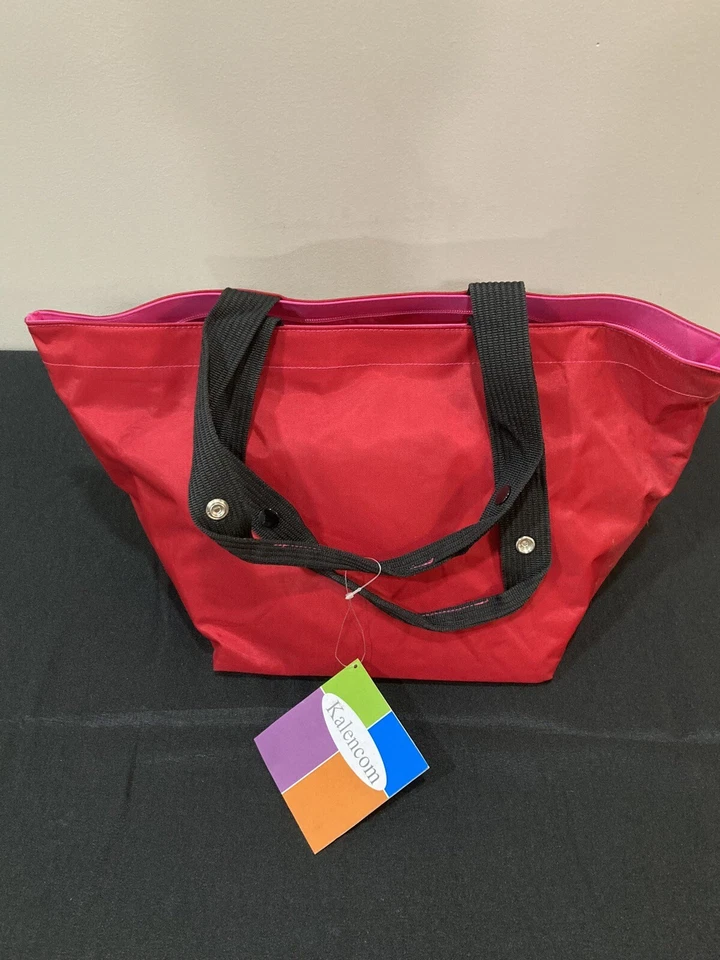 Kalencom Red Diaper Bag W/Set - Image 1 of 4
