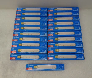 WESTINGHOUSE TUBULAR 20W 130V BULBS LAMPS 04316 T6-1/2 SET OF 21 NIP - Picture 1 of 8