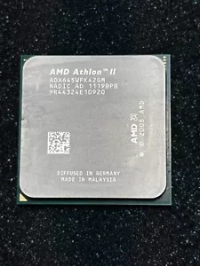 AMD Athlon II X4 645 ADX645WFK42GM Quad Core 3.1 GHz 2M Socket AM2+ AM3 - Picture 1 of 2