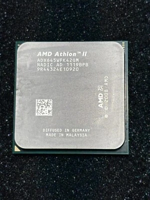 AMD Athlon II X4 645 ADX645WFK42GM Quad Core 3.1 GHz 2M Socket AM2+ AM3 Foto 1 de 2