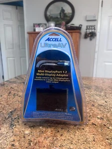 Accell UltraAV Display Port 1.2 to 2 Displayport Multi-Display MST Hub - Picture 1 of 8