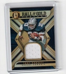 NFL 2019 Panini Gold Standard Hall of Gold Threads Tony Dorsett Dallas Cowboys - Picture 1 of 2