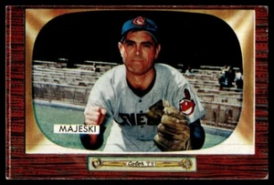 1955 Bowman Hank Majeski VG/EX Cleveland Indians #127 - Picture 1 of 2