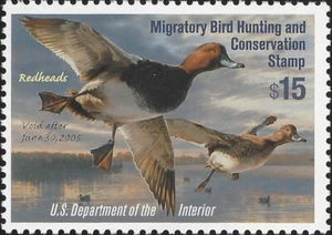 US Scott #RW71 MNH OG XF 15.00 2004 US Federal Duck Stamp CV 35.00 - Foto 1 di 2