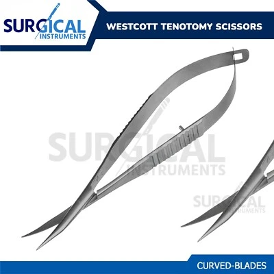 Westcott Tenotomy Scissors Eye Surgical Instruments Stainless German Grade - Image 1 of 3