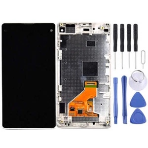 LCD Display + Touch Panel mit Rahmen für Sony Xperia Z1 Compact - Bild 1 von 5