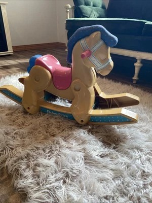 Cavalo de balanço vintage (1988?) - Imagem 1 de 3