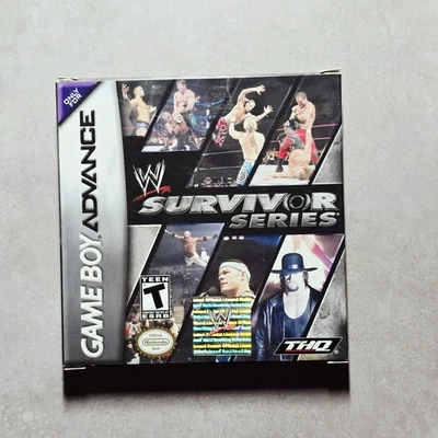 WWE Survivor Series (Nintendo Game Boy Advance 2004) GBA w/ Instruction Manual + - Image 1 of 4