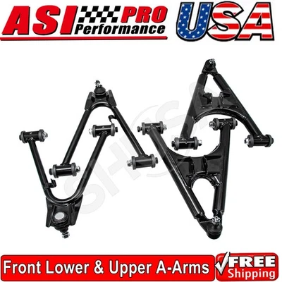 Front Lower & Upper A-Arms For 1989-2003 2002 Yamaha Warrior 350 YFM350X Foto 1 de 4