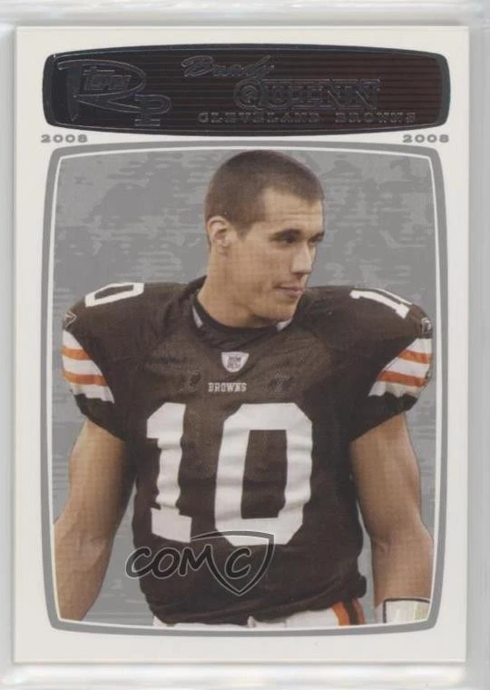 2008 Topps Rookie Progression Silver /299 Brady Quinn #123 - Image 1 of 2